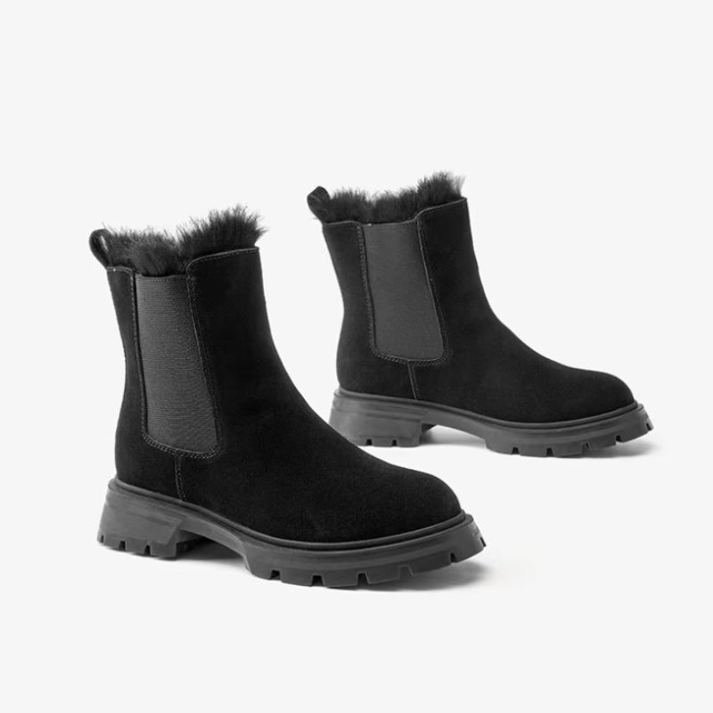 Bottines Chelsea fourrées