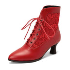 Bottines de style édouardien steampunk