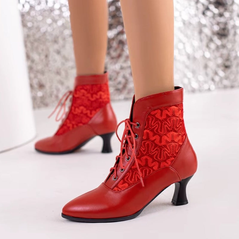 Bottines édouardiennes d’esthétique steampunk