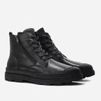 Bottines en cuir au style vintage pour homme