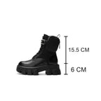Bottines féminines de style punk