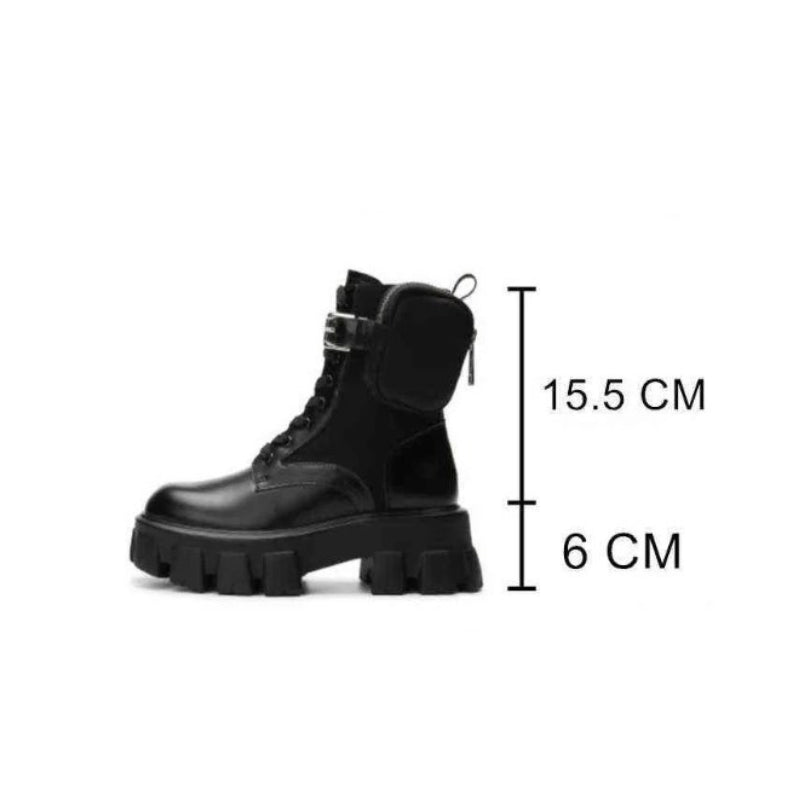 Bottines féminines de style punk