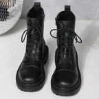 Bottines femme dotées de crampons