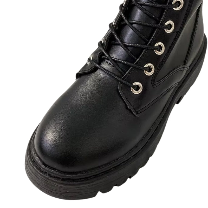 Bottines lacées à plateforme