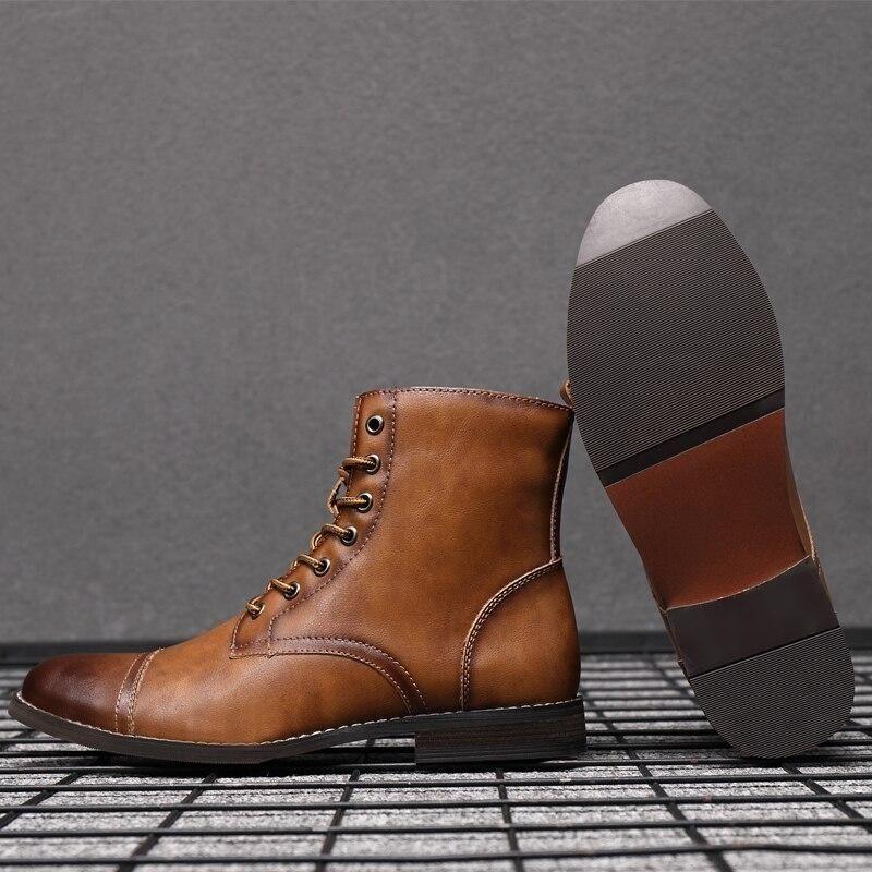 Bottines masculines steampunk