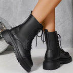 Bottines pour femme avec crampons