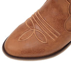 Bottines pour femme d'inspiration western