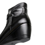 Bottines pour femme sans fermeture à lacets