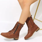 Bottines punk au charme rétro
