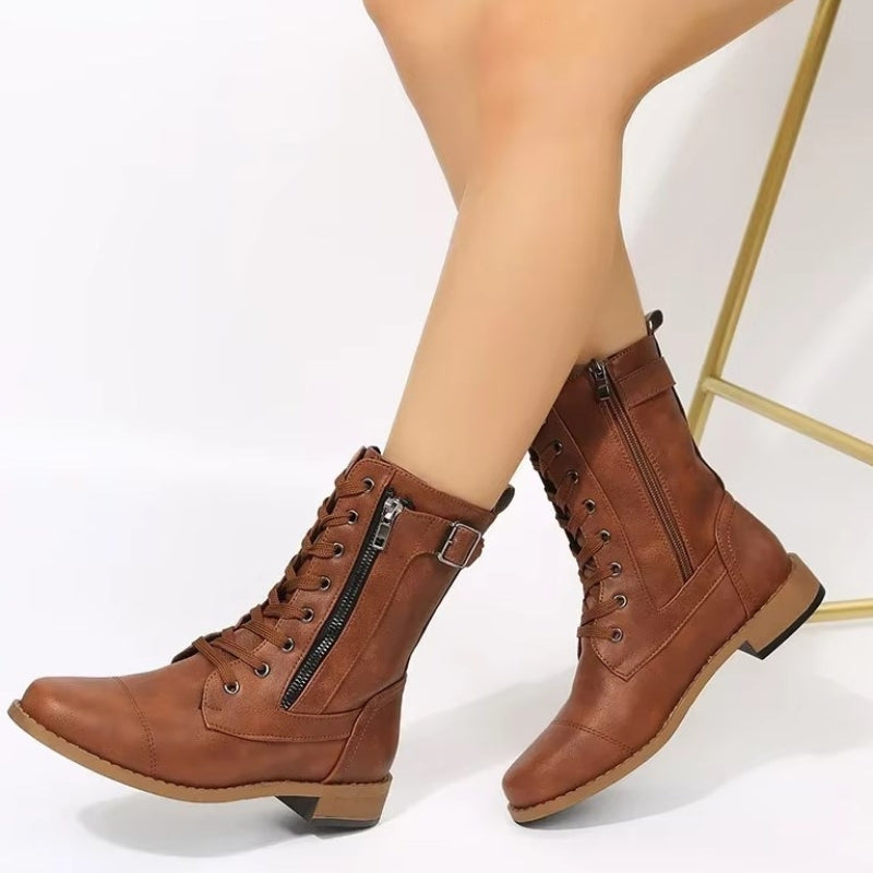 Bottines punk au charme rétro