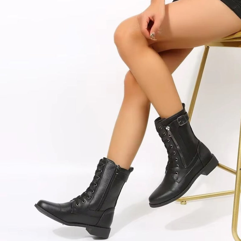 Bottines punk d’inspiration rétro