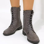 Bottines rétro esprit punk
