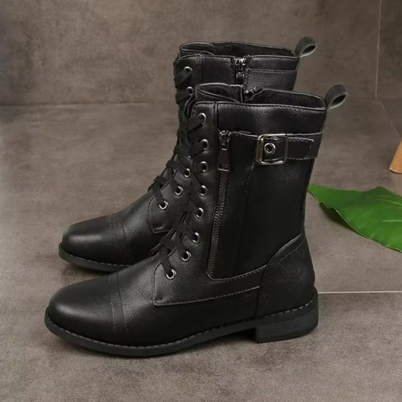 Bottines rétro tendance punk