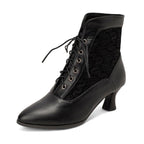 Bottines steampunk de style édouardien