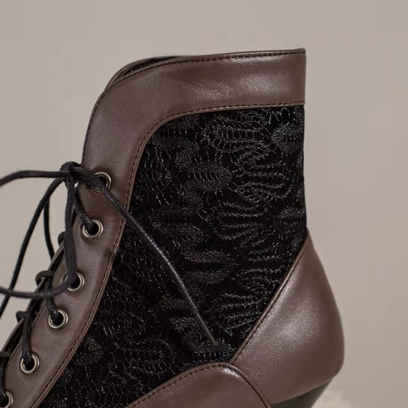 Bottines steampunk inspirées du style édouardien