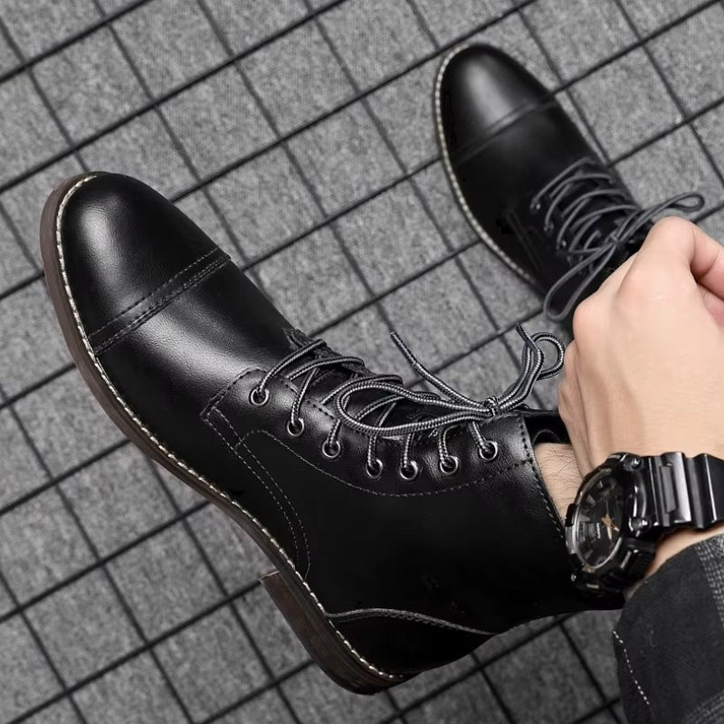 Bottines steampunk masculines