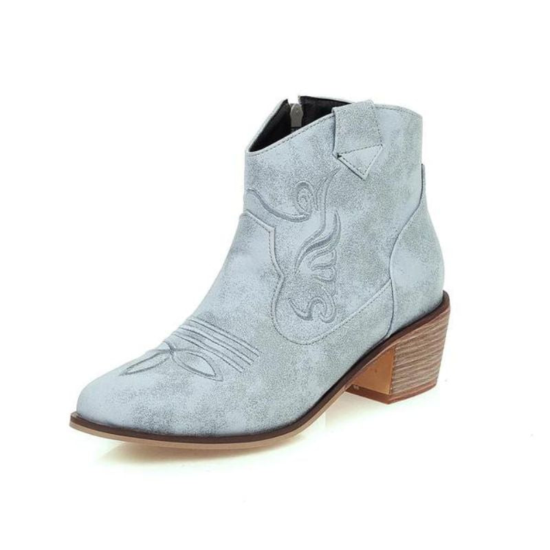 Bottines style western pour femme