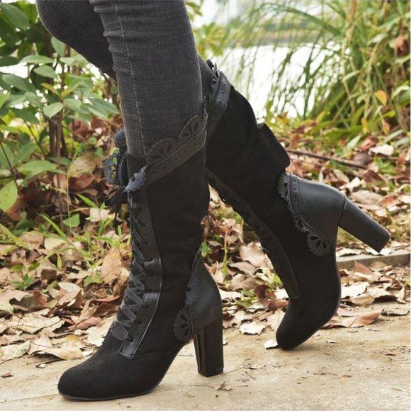 Bottines victoriennes de style steampunk
