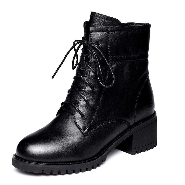 Bottines victoriennes en simili