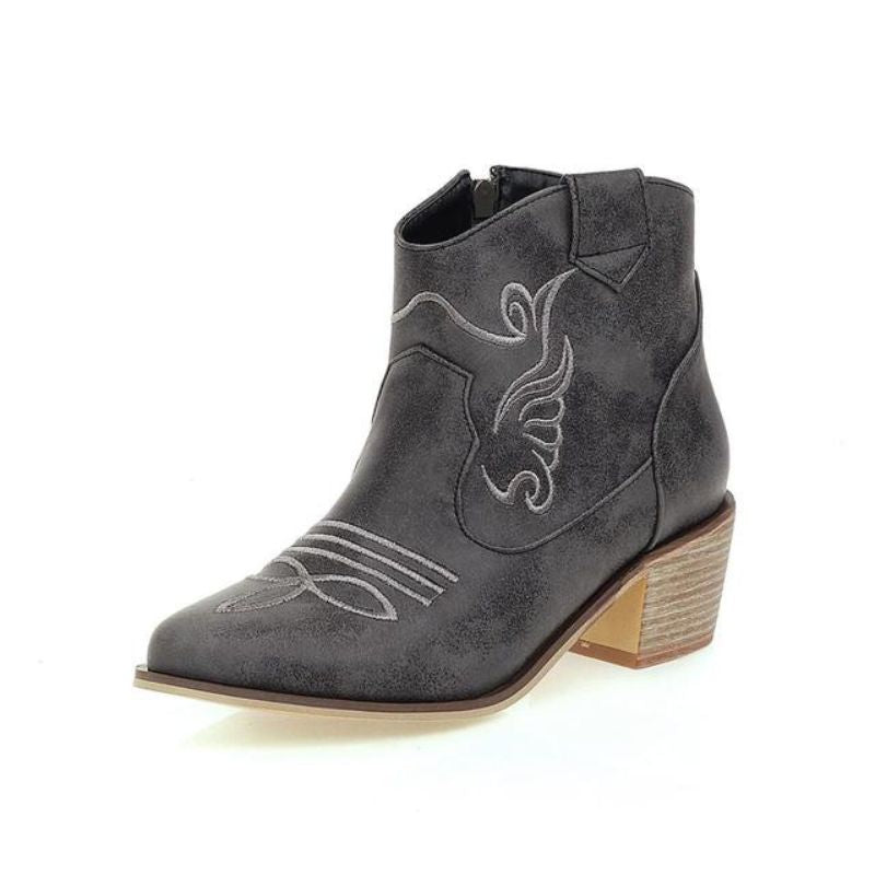 Bottines western pour femme