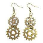 Boucles à éléments pendants style steampunk