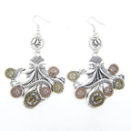 Boucles d'oreilles suspendues d'inspiration steampunk