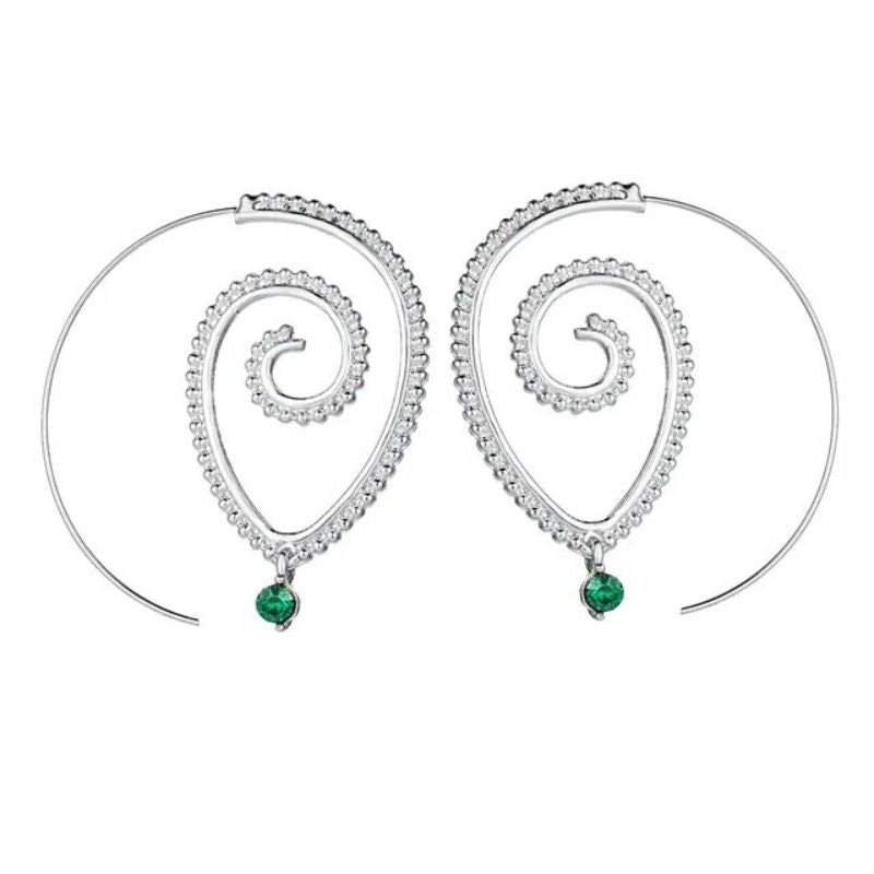 Boucles d’oreilles avec esprit bohème
