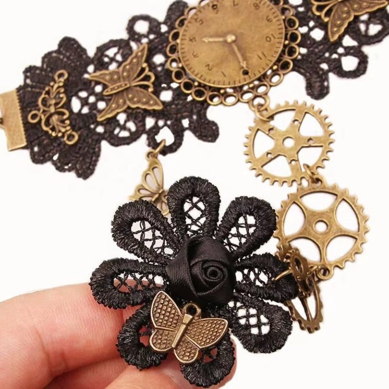 Bracelet à horloge steampunk