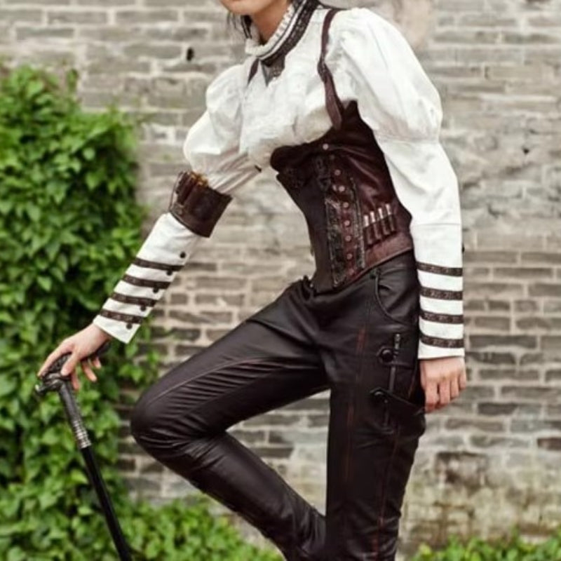 Brassard à fiole de style steampunk