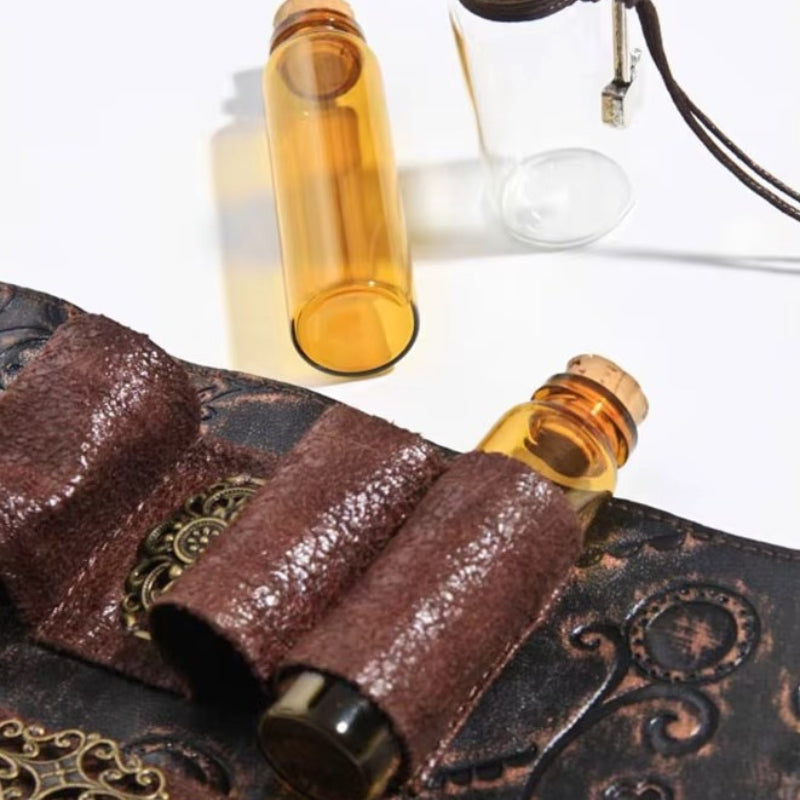 Brassard steampunk avec fiole