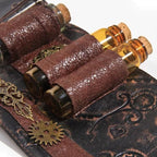 Brassard steampunk doté d’une fiole