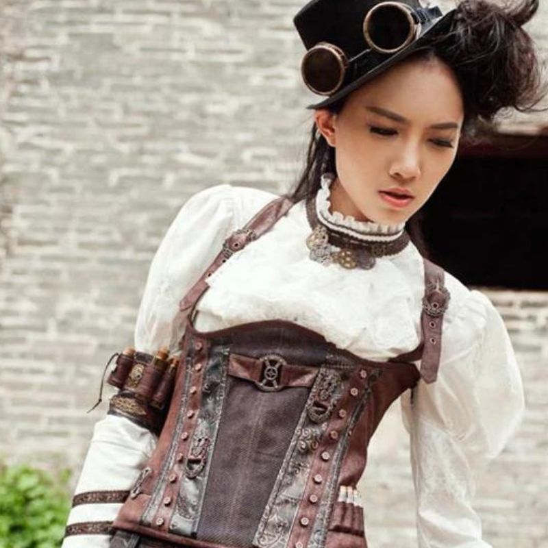Brassard style steampunk à fiole