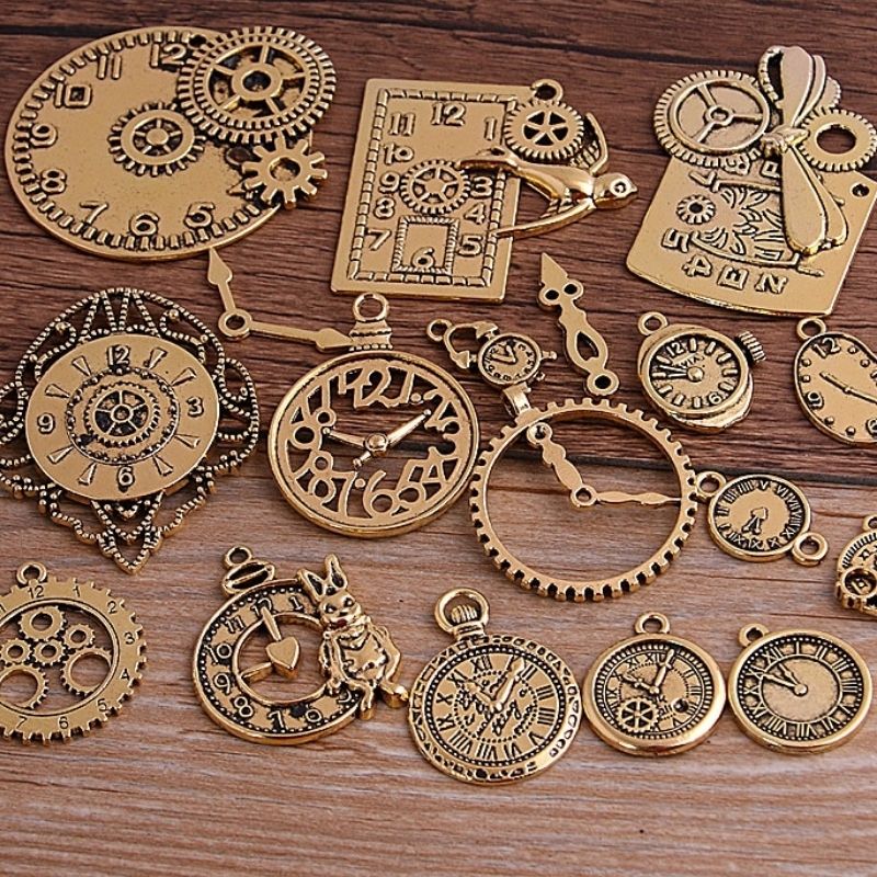 Breloque inspirée de l'univers steampunk