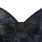 Bustier au style romantique gothique