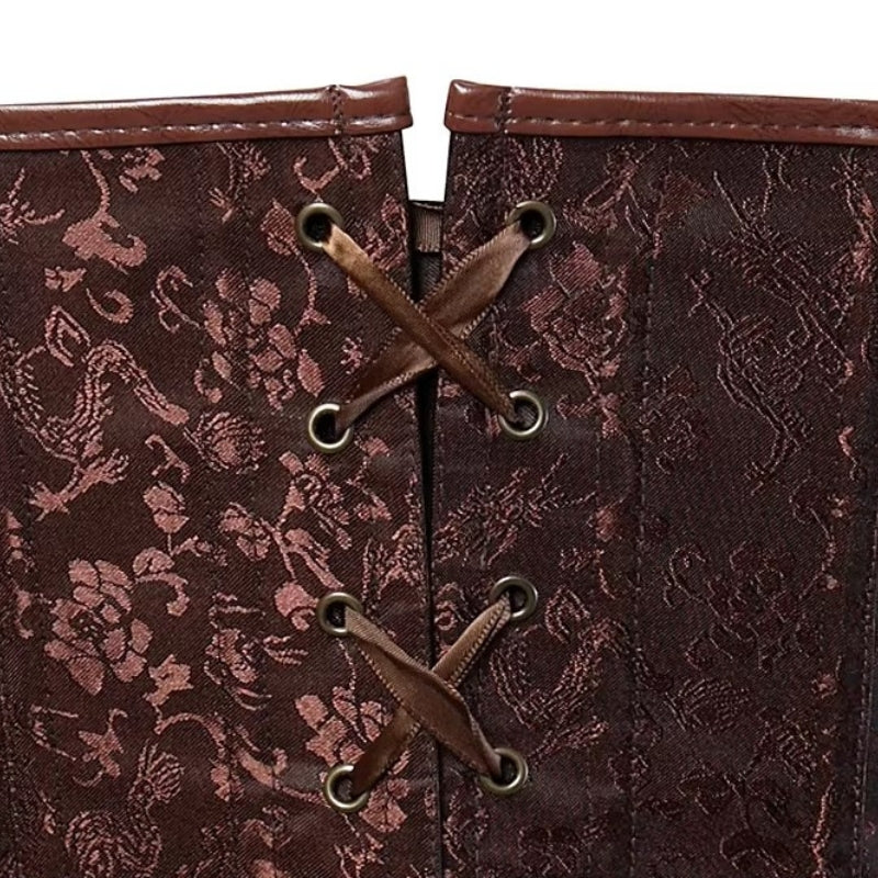 Bustier corset au style steampunk