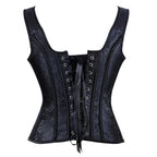 Bustier gothique d’allure romantique