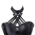 Bustier gothique d’inspiration steampunk