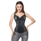 Bustier romantique d’inspiration gothique