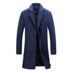 Caban homme au modèle long