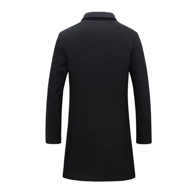 Caban pour homme en version longue
