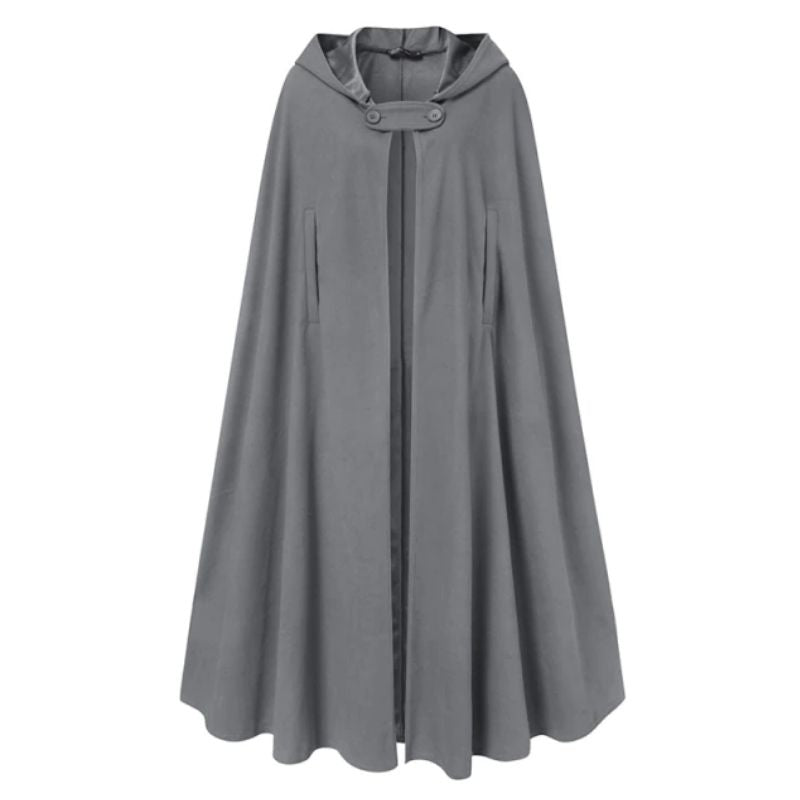Cape d’inspiration vintage faisant office de manteau
