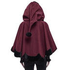 Cape féminine courte de style victorien