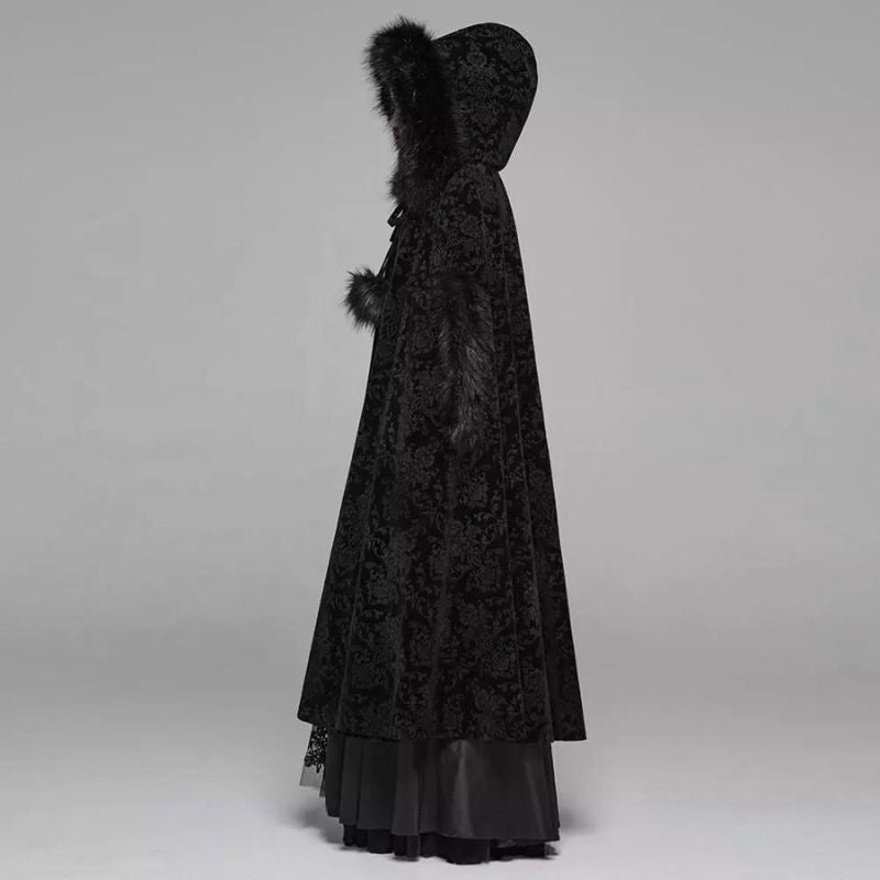 Cape gothique femme façon manteau