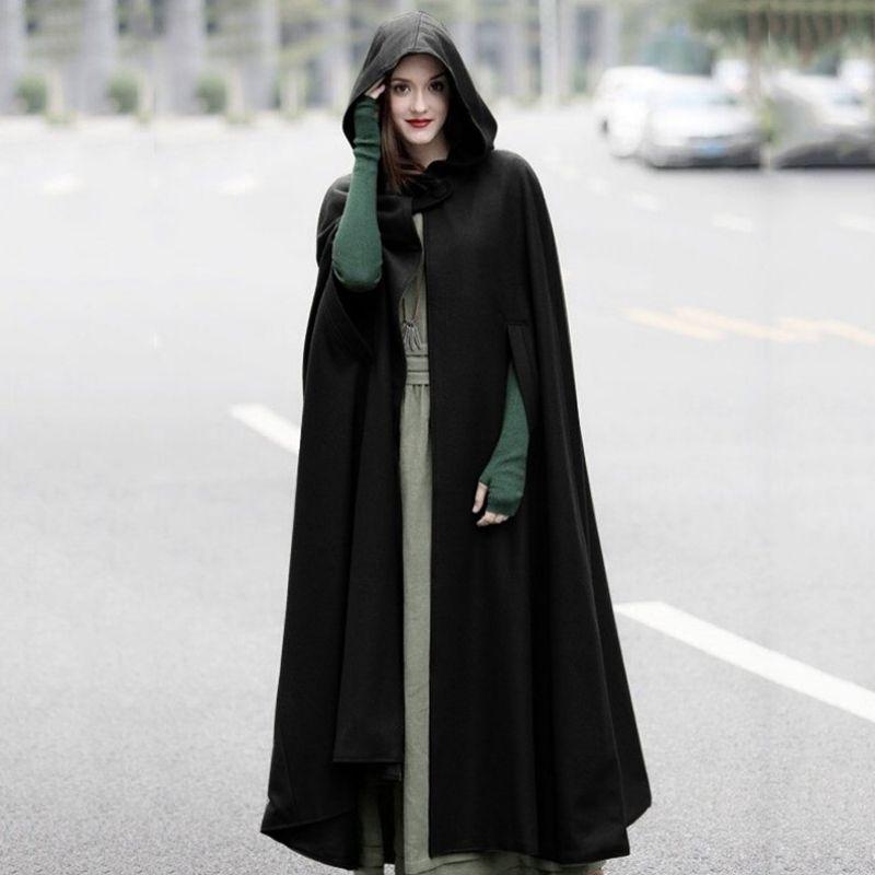 Cape manteau au style vintage
