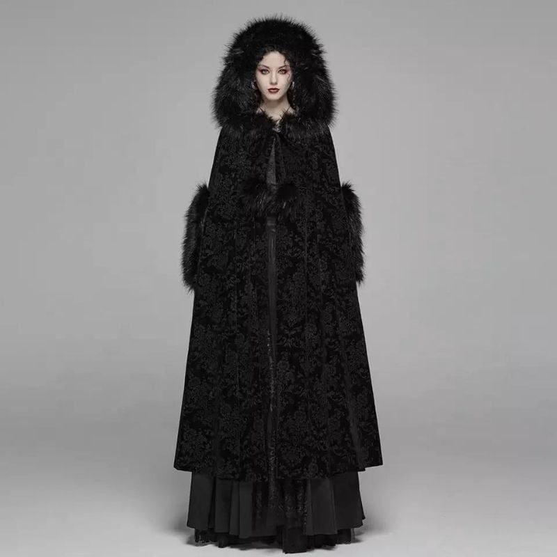 Cape manteau gothique féminine
