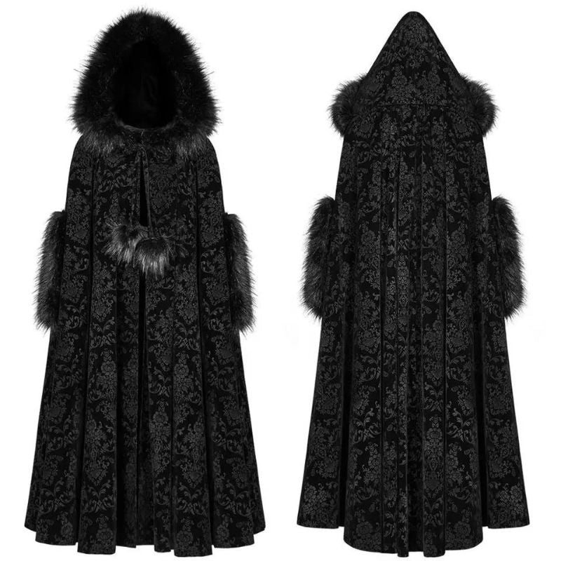 Cape pour femme au style gothique
