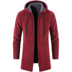Cardigan à capuche pour la gent masculine