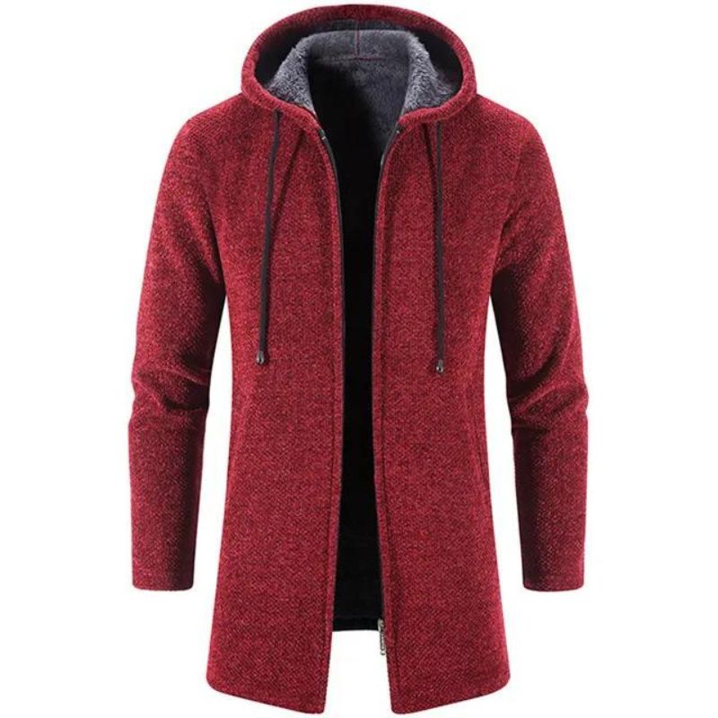 Cardigan à capuche pour la gent masculine