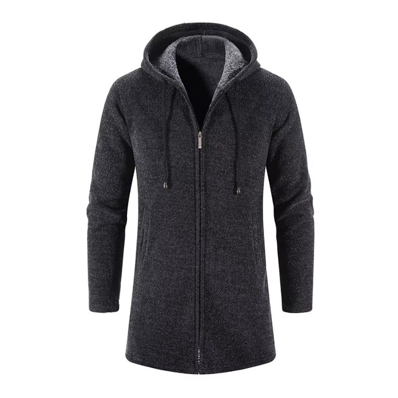 Cardigan encapuchonné pour homme