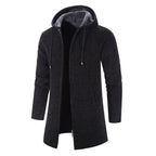 Cardigan homme à capuche